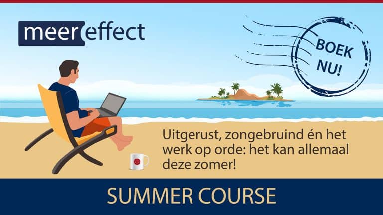 Welkom bij de Summer course van meereffect! 